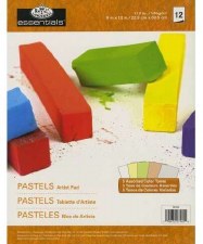 Essentials Pastel Artist 5 Color Pad, 9" x 12" - 12 Sheets