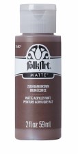 FolkArt 2 Oz. Acrylic Paint, Browns - Bark Brown
