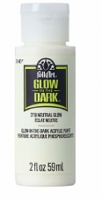 FolkArt 2 Oz. Acrylic Glow-In-The-Dark Paint- Neutral