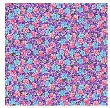 Fairy Garden Bolted Fabric - Small Tossed Flowers