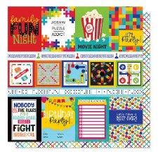 Family Fun Night 12x12 Paper - Game Rules