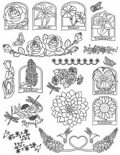 Stitcher's Revolution Folksy Farm Iron-On Embroidery Patterns SR23