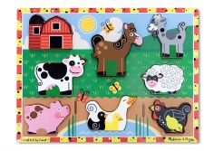 Melissa & Doug Chunky Puzzle- Farm