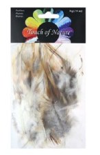 Feather Saddle Hackle- Natural