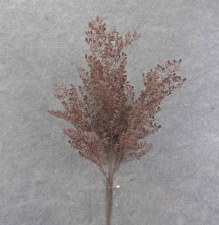 Fern Leaf Bush, 20.5" - Burgundy
