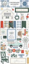 Farmhouse Summer Chipboard Accents