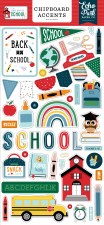 First Day of School Chipboard