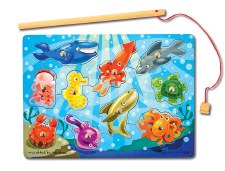 Melissa & Doug Magnetic Fishing Puzzle Game