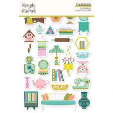 Flea Market Stickers- Sticker Book