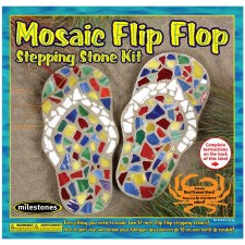 Stepping Stone Kit- Mosaic Flip Flop