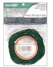 Florist Sticky Clay, 1/2" x 4' - Green