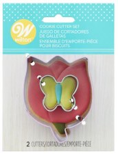 Cookie Cutter 2-Pc Set - Flower & Butterfly