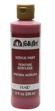 FolkArt Acrylic Paint, 8oz - Lipstick Red