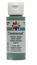 Delta Ceramcoat Acrylic Paint, 2oz- Greens: Forest Green