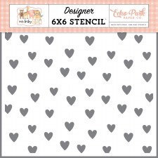 Designer 6x6 Stencil - Full of Love