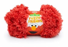 Fuzzy Friends Yarn - Elmo Red