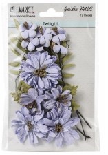 Garden Petals Paper Flowers - Twilight