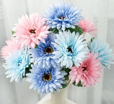 Gerbera Daisy Bush, 18" - Pastel