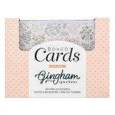 Gingham Garden Boxed Cards Set