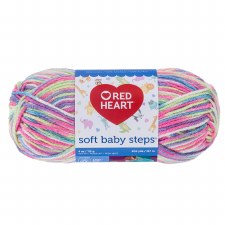 Soft Baby Steps Yarn- Giggle Print