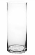 Glass Cylinder, 12" x 5"