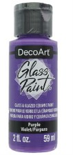 DecoArt Glass Paint, 2oz - Purple