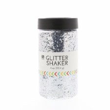 4oz. Glitter Shaker- Silver