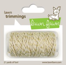 Trimmings Cord- Gold Sparkle