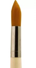 Golden Taklon Paint Brush - Round 40