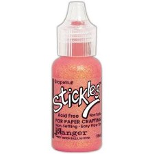 Ranger Stickles Glitter Glue- Grapefruit