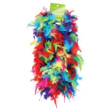 Feather Boa, 6ft- Multi-Color
