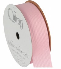 Grosgrain 7/8" Ribbon - Light Pink