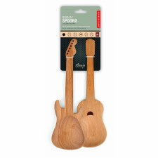 Kikkerland Wood Guitar Spoons