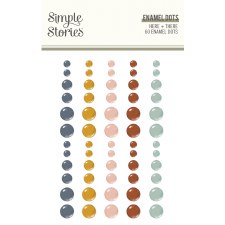 Here + There Enamel Dots