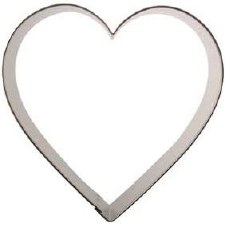 Cookie Cutter, 5" - Heart
