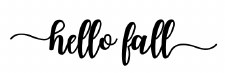 "Hello Fall' Vinyl