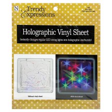 Holographic Star Sheet, 6x6"