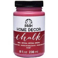 FolkArt Home Decor Chalk Paint 8 oz- Imperial