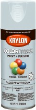 ColorMaxx In/Out 12oz Gloss Spray Paint- Pewter Gray