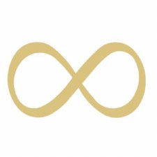 MDF Cut Out - Infinity Symbol, 12"