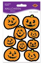 Jack-O-Lantern Stickers