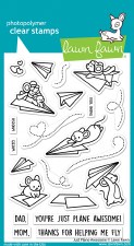 Just Plane Awesome Clear Stamps