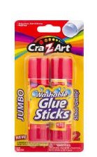 Cra-Z-Art Washable Jumbo Glue Sticks - 2 Ct.