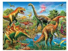 Prehistoria Jurassic Waterhole - 300 Piece Puzzle