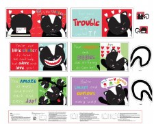 Kids & Baby Fabric Book Panel - Our Little Stinker Skunk
