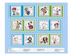 Kids & Baby Fabric Book Panel - Big Hugs