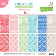 Knit Picky 12x12 Paper Pack