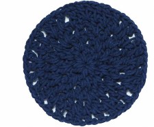 Knotted Cotton Trivet- Midnight