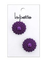 Lapetite Buttons, 7/8" - Purple
