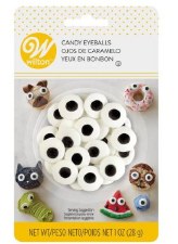 Candy Eyeballs, Large - Black & White